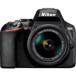 Nikon D3500 Kit Appareil photo reflex numérique avec AF-S DX NIKKOR 18-105 mm VR 24.2 Mill. pixel noir Bluetooth, vidéo Full HD