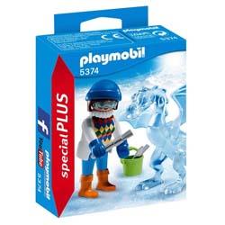 Artiste avec sculpture de glace Playmobil Spécial PLUS 5374