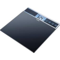 Beurer GS 39 Pèse-personne numérique Plage de pesée (max.)=150 kg noir avec synthèse vocale