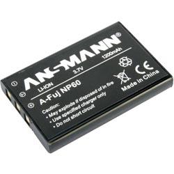 Batterie pour appareil photo Ansmann Remplace laccu dorigine NP-60 3.7 V 1200 mAh A-Fuji NP 60
