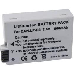 Batterie pour appareil photo Conrad energy LP-E8 7.4 V 800 mAh