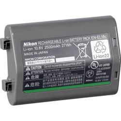 Batterie pour appareil photo Nikon Remplace laccu dorigine EN-EL18, EN-EL18a, EN-EL18c 10.8 V 2500 mAh EN-EL18