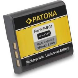 Batterie pour appareil photo Patona Remplace laccu dorigine NP-BG1 3.6 V 960 mAh FONP-BG1