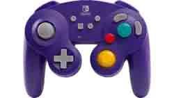 Manette Nintendo Switch Bd&A GameCube sans fil Violet
