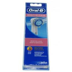 Brosse a dents - sensitive - Braun eb17 s/3 - 3pcs pour brosse a dents braun