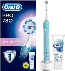 Brosse à dents électrique Oral-B Pro 780 Sensi Ultra Thin + dentifrice