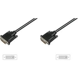 Digitus DVI Câble de raccordement [1x DVI mâle 24+1 pôles 1x DVI mâle 24+1 pôles] 3 m noir