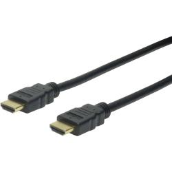 Câble de raccordement Digitus AK-330107-010-S [1x HDMI mâle 1x HDMI mâle] 1 m noir