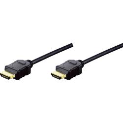 Câble de raccordement Digitus AK-330114-020-S [1x HDMI mâle 1x HDMI mâle] 2 m noir