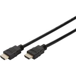 Digitus HDMI Câble de raccordement [1x HDMI mâle 1x HDMI mâle] 5 m noir