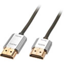LINDY HDMI Câble de raccordement [1x HDMI mâle 1x HDMI mâle] 3 m gris