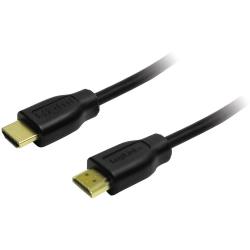 LogiLink HDMI Câble de raccordement [1x HDMI mâle 1x HDMI mâle] 1.5 m noir