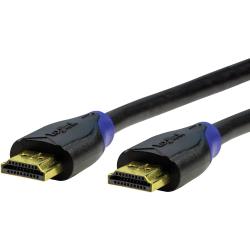 LogiLink HDMI Câble de raccordement [1x HDMI mâle 1x HDMI mâle] 10 m noir