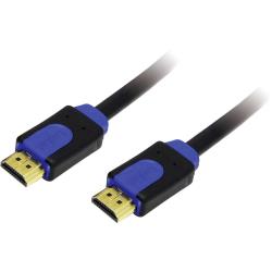 LogiLink HDMI Câble de raccordement [1x HDMI mâle 1x HDMI mâle] 10 m noir