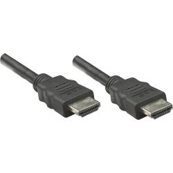 Manhattan HDMI Câble de raccordement [1x HDMI mâle 1x HDMI mâle] 1 m noir