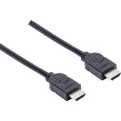 Manhattan HDMI Câble de raccordement [1x HDMI mâle 1x HDMI mâle] 1.5 m noir