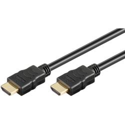 TECHly HDMI Câble de raccordement [1x HDMI mâle 1x HDMI mâle] 1 m noir