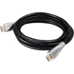 club3D HDMI Câble de raccordement [1x HDMI mâle 1x HDMI mâle] 1 m noir-argent