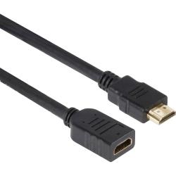 club3D HDMI Rallonge [1x HDMI mâle 1x HDMI femelle] 5 m noir