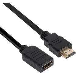 club3D HDMI Rallonge [1x HDMI mâle 1x HDMI femelle] 3 m noir