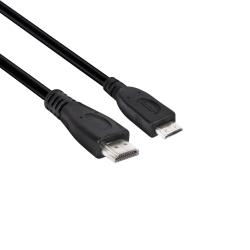 club3D HDMI Câble de raccordement [1x HDMI mâle C mini 1x HDMI mâle] 1 m noir