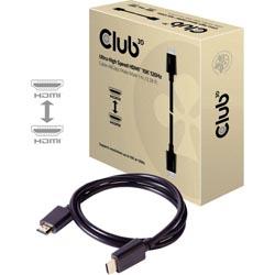 club3D HDMI Câble de raccordement [1x HDMI mâle 1x HDMI mâle] 1 m noir