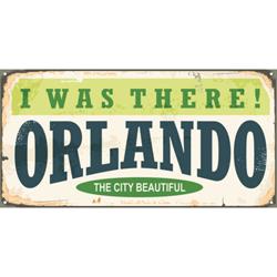 Plaque Deco Sign Orlando