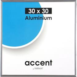 Cadre Aluminium NIELSEN 30x30 Argent Mat