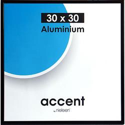 Cadre Aluminium NIELSEN 30x30 Noir