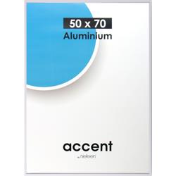 Cadre Aluminium NIELSEN 50x70 Blanc