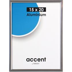 Cadre Aluminium NIELSEN 15x20 Argent Mat