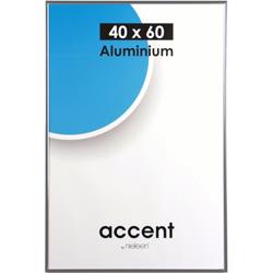 Cadre Aluminium NIELSEN 40x60 Argent Mat