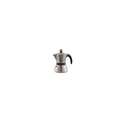 BIALETTI Cafetière moka induction 3 tasses anthracite