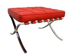 Chaise Barcelona - Rouge
