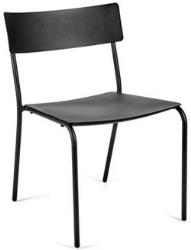 Chaise en aluminium noir August - Serax