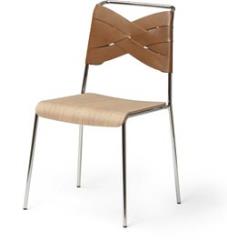 Chaise en chêne et cognac Torso - Design House Stockholm