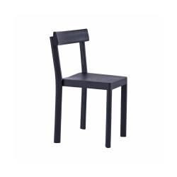 Chaise en chêne noir Galta - Kann Design
