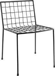Chaise en métal noir Commira - Serax