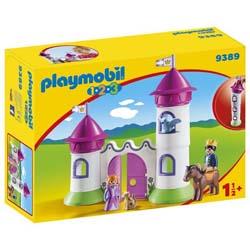 Château de princesse avec tours empilables Playmobil 1.2.3