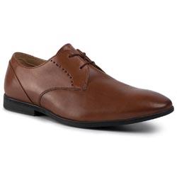 Chaussures basses CLARKS - Bampton Lace 261452937 Tan