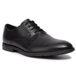 Chaussures basses CLARKS - Ronnie Walk 261438107 Black Leather 261438107
