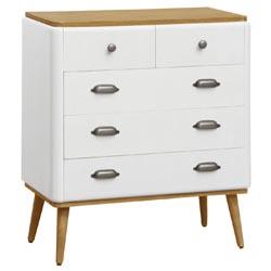 Commode Coiffeuse scandinave Blanc JAKOB