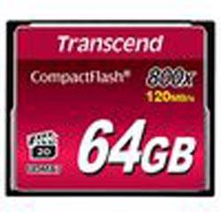CompactFlash 64 Go 800x (120Mb/s)