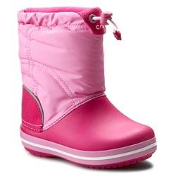 Bottes de neige CROCS - Crocband Lodgepoint Boot K 203509 Candy Pink/Party Pink