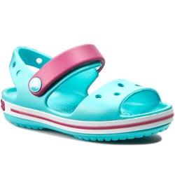 Sandales CROCS - Crocband Sandal Kids 12856 Pool/Candy Pink