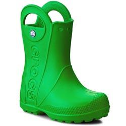 Bottes de pluie CROCS - Handle It Rain Boot Kids 12803 Grass Green