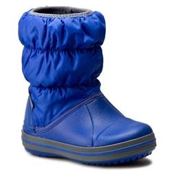 Bottes de neige CROCS - Winter Puff Boot Kids 14613 Cerulean Blue/Light Grey