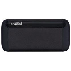 CRUCIAL X8 PORTABLE - 500 Go - USB 3.1 Type A et Type C