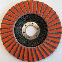 Disque Convexe fibre expert orange Décapage 125mm Grain 60 - NORTON