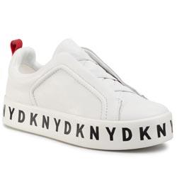 Sneakers DKNY - Basi-Slip On Plat K4903621 Wht